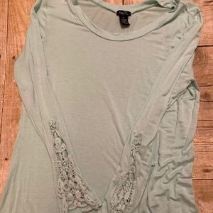Sea Foam Green Long Sleeve
